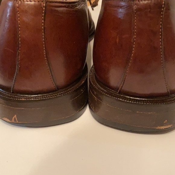 Florsheim Men CORBETTA Cap Toe Oxford Shoes in Size 9 D Cognac. - Picture 9 of 9